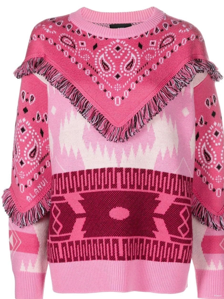 Cheap Bandana jumper fringed Icon Women Alanui 0716